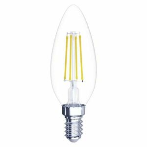 Emos LED žiarovka CANDLE, 6W/60W, E14 teplá biela, 810 lm, Filament, D vyobraziť