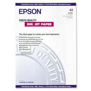 EPSON A3, Photo Quality Inkjet Paper (100listov) vyobraziť