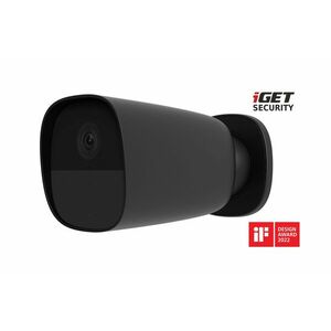 iGET SECURITY EP26 Black - WiFi batériová FullHD kamera, IP65, zvuk, samostatná a pre alarm M5-4G SK vyobraziť