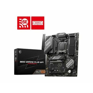 MSI MB Sc AM5 B650 GAMING PLUS WIFI, AMD B650, 4xDDR5, 1xDP, 1xHDMI, ATX vyobraziť