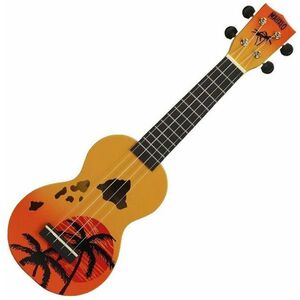 Mahalo Hawaii Sopránové ukulele Hawaii Orange Burst vyobraziť