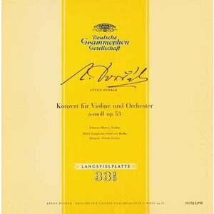 Antonín Dvořák - Concert For Violin And Orchestra (Mono) (LP) vyobraziť