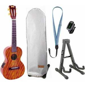 Mahalo Electric-Acoustic Tenor Ukulele Trans Brown SET Tenorové ukulele Trans Brown vyobraziť