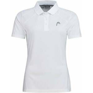 Head Club Jacob 22 Tech Polo Shirt Women White S Tenisové tričko vyobraziť