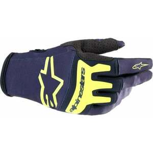 Alpinestars Techstar Gloves Night Navy/Yellow Fluorescent 2XL Rukavice vyobraziť