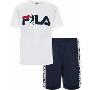 Fila FPS1131 Man Jersey Pyjamas White/Blue XL Fitness bielizeň vyobraziť