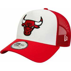 Chicago Bulls 9Forty AF Trucker NBA Team Clear White/Red UNI Šiltovka vyobraziť