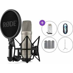 Rode NT1 5th Generation Silver SET Kondenzátorový štúdiový mikrofón vyobraziť