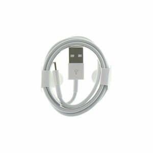 Dátový kábel iPhone 5 MD818 Lightning 1m Biely vyobraziť