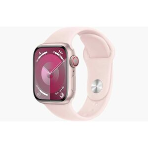 Apple Watch S9 Cell/41mm/Pink/Šport Band/Light Pink/-M/L vyobraziť