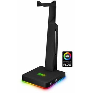 CONNECT IT NEO Stand-It RGB stojanček na slúchadlá + USB hub, čierna vyobraziť