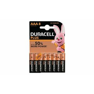 Duracell MN2400B8 Duracell Plus AAA 8 Pack vyobraziť