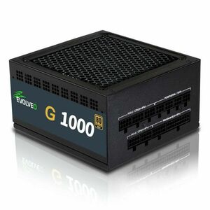 EVOLVEO G1000 PCIe 5.0, zdroj 1000W, ATX 3.0, 80+ GOLD, 90% účinnosť, aPFC, 140mm ventilátor, retail vyobraziť
