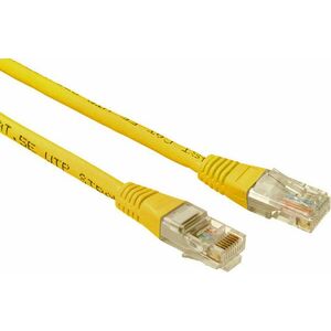 SOLARIX patch kábel CAT5E UTP PVC 1m žltý vyobraziť