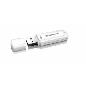 TRANSCEND Flash Disk 64GB JetFlash®370, USB 2.0 (R: 16/W: 6 MB/s) biela vyobraziť