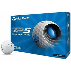 TaylorMade TP5 Golf Ball White vyobraziť