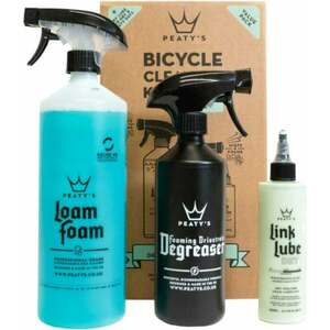 Peaty's Complete Bicycle Cleaning Kit Dry Lube Cyklo-čistenie a údržba vyobraziť