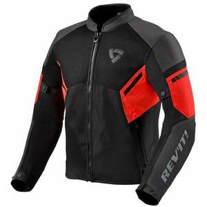 Rev'it! Jacket GT-R Air 3 Black/Neon Red 3XL Textilná bunda vyobraziť