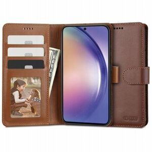 Tech-Protect Wallet knižkové puzdro na Samsung Galaxy A54 5G, hnedé vyobraziť