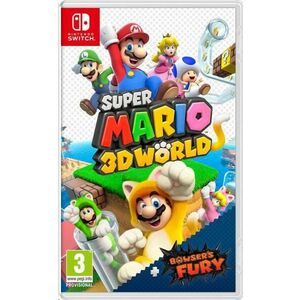 SWITCH Super Mario 3D World + Bowser's Fury vyobraziť