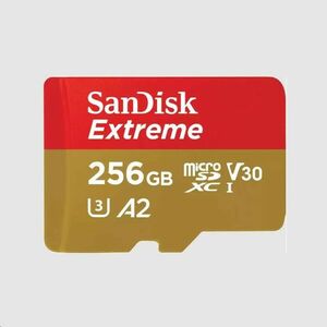 SanDisk micro SDXC karta 256 GB Extreme Mobile Gaming (190 MB/s Class 10, UHS-I U3 V30) vyobraziť