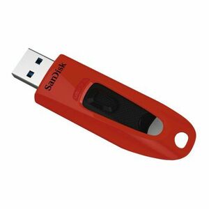 USB kľúč SanDisk Ultra USB 64GB USB 3.0 Červený vyobraziť