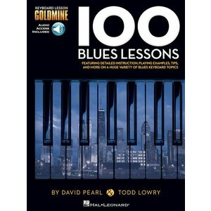 Hal Leonard Keyboard Lesson Goldmine: 100 Blues Lessons Noty vyobraziť