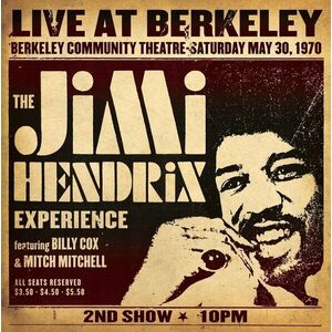 The Jimi Hendrix Experience Live At Berkeley (2 LP) vyobraziť
