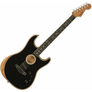 Fender American Acoustasonic Stratocaster Čierna vyobraziť