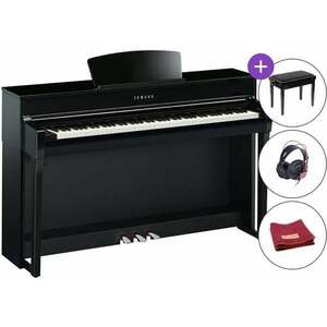 Yamaha CLP-735 PE SET Polished Ebony Digitálne piano vyobraziť