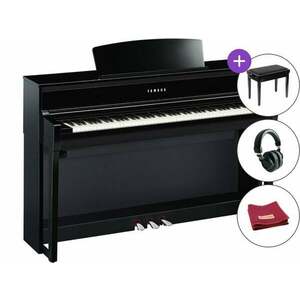 Yamaha CLP-775 PE SET Polished Ebony Digitálne piano vyobraziť