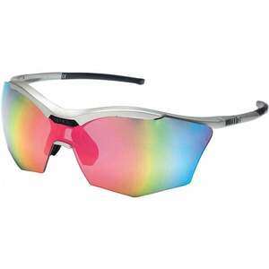 RH+ Ultra Stylus Matt Silver/Black/Smoke Flash Silver/Pink/Orange Cyklistické okuliare vyobraziť