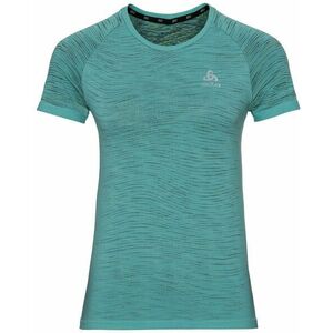 Odlo Blackcomb Ceramicool T-Shirt Jaded/Space Dye XS Bežecké tričko s krátkym rukávom vyobraziť