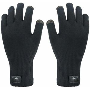 Sealskinz Waterproof All Weather Ultra Grip Knitted Glove Black XL Cyklistické rukavice vyobraziť