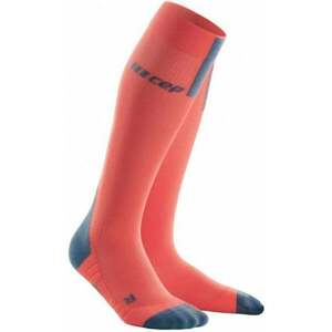 CEP WP40BX Compression Tall Socks 3.0 Coral-Grey II Bežecké ponožky vyobraziť