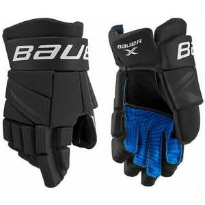 Bauer S21 X INT 13 Black/White Hokejové rukavice vyobraziť