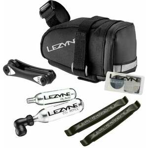 Lezyne M-Caddy CO2 Kit Sedlová taška Black/Black 0, 6 L vyobraziť