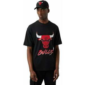 Chicago Bulls NBA Script Mesh T-shirt Black/Red L Tričko vyobraziť