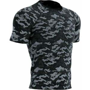 Compressport Training SS Tshirt M Camo Premium Black Camo L Bežecké tričko s krátkym rukávom vyobraziť