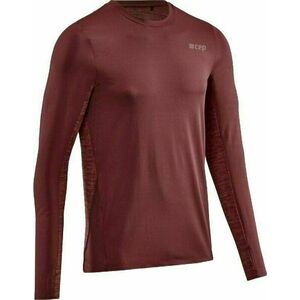 CEP W1136 Run Shirt Long Sleeve Men Dark Red XL Bežecké tričko s dlhým rukávom vyobraziť