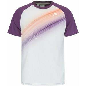 Head Performance T-Shirt Men Lilac/Print Perf XL Tenisové tričko vyobraziť