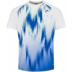 Head Topspin T-Shirt Men White/Print Vision M Tenisové tričko vyobraziť