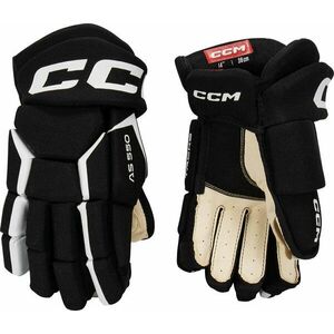 CCM Tacks AS 550 SR 15 Black/White Hokejové rukavice vyobraziť