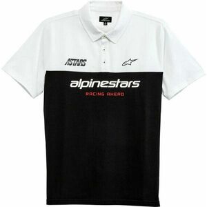 Alpinestars Paddock Polo Black/White XL Tričko vyobraziť