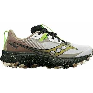 Saucony Endorphin Edge Mens Shoes Fog/Black 45 Trailová bežecká obuv vyobraziť