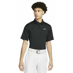 Nike Dri-Fit Tour Mens Solid Golf Polo Black/White XL Polo košeľa vyobraziť