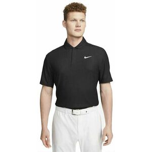 Nike Dri-Fit Tiger Woods Mens Golf Polo Black/Anthracite/White L Polo košeľa vyobraziť