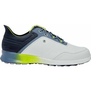 Footjoy Stratos Mens Golf Shoes White/Navy/Green 40, 5 vyobraziť