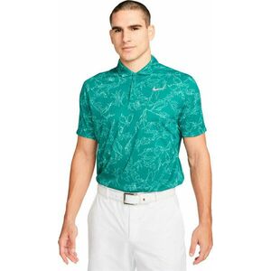 Nike Dri-Fit ADV Tiger Woods Mens Golf Polo Geode Teal/White 2XL Polo košeľa vyobraziť