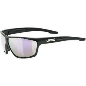 UVEX Sportstyle 706 CV Black Mat/Colorvision Mirror Pink Cyklistické okuliare vyobraziť